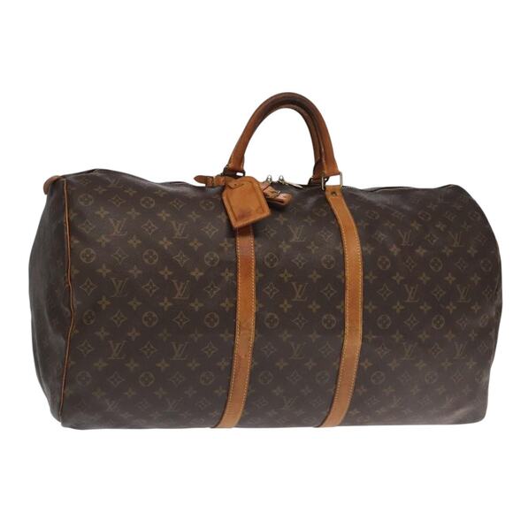 LOUIS VUITTON Monogram Keepall 60 Boston Bag M41422 - Picture 1 of 16